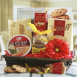 Heres to You - Congratulations Gift Basket
