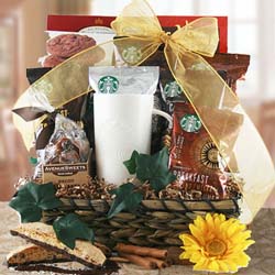 Starbucks Overload - Starbucks Gift Basket