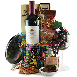 A Round of Applause - Wine Gift Basket