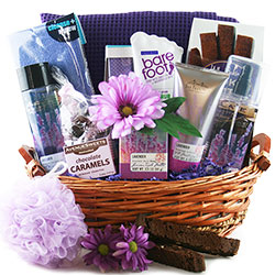Scents of Lavender - Spa Gift Basket