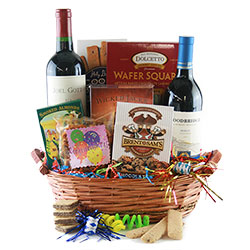 Wine Splendor - Wine Gift Basket