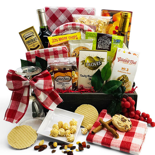 Wine Gift Baskets for Wine Lovers Picnic In The Park