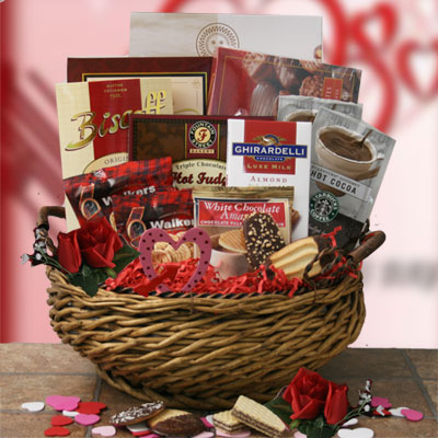   Delivery Gift Baskets on Delight Valentines Day Gift Basket   Design It Yourself Gift Baskets