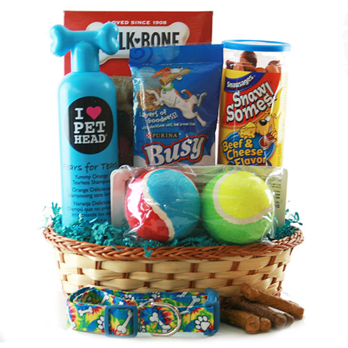 Happy Tails-Pet Gift Basket