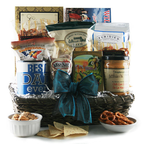 Best Dad Ever - Fathers Day Gift Basket