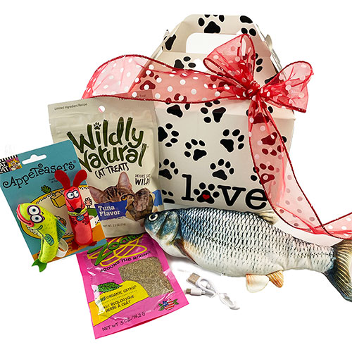The Cats Meow - Pet Gift Basket - Cat