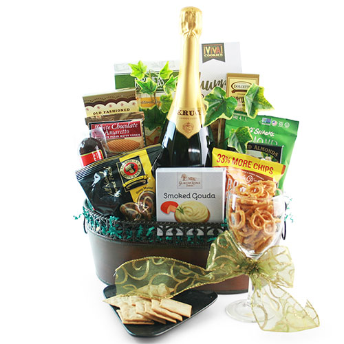 Dress To Impress Wine Gift Basket