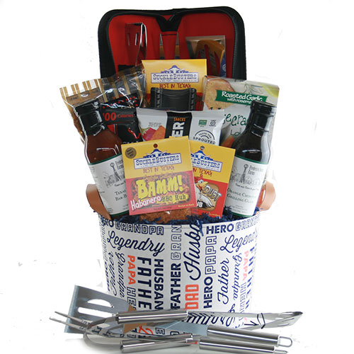 King of the Grill - Fathers Day Grilling Basket
