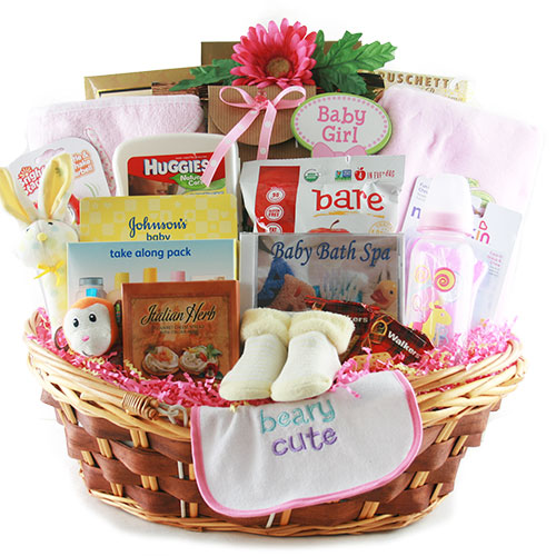 Sophisticated Baby - New Baby Gift Basket