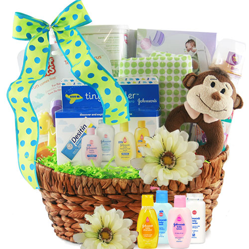 Welcome Baby - Baby Gift Basket