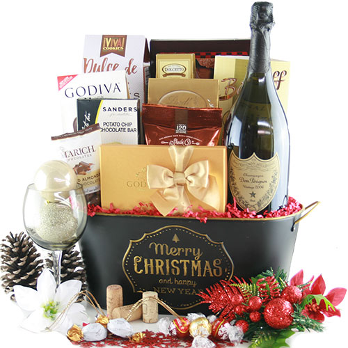 Toast the Season Champagne Gift Basket