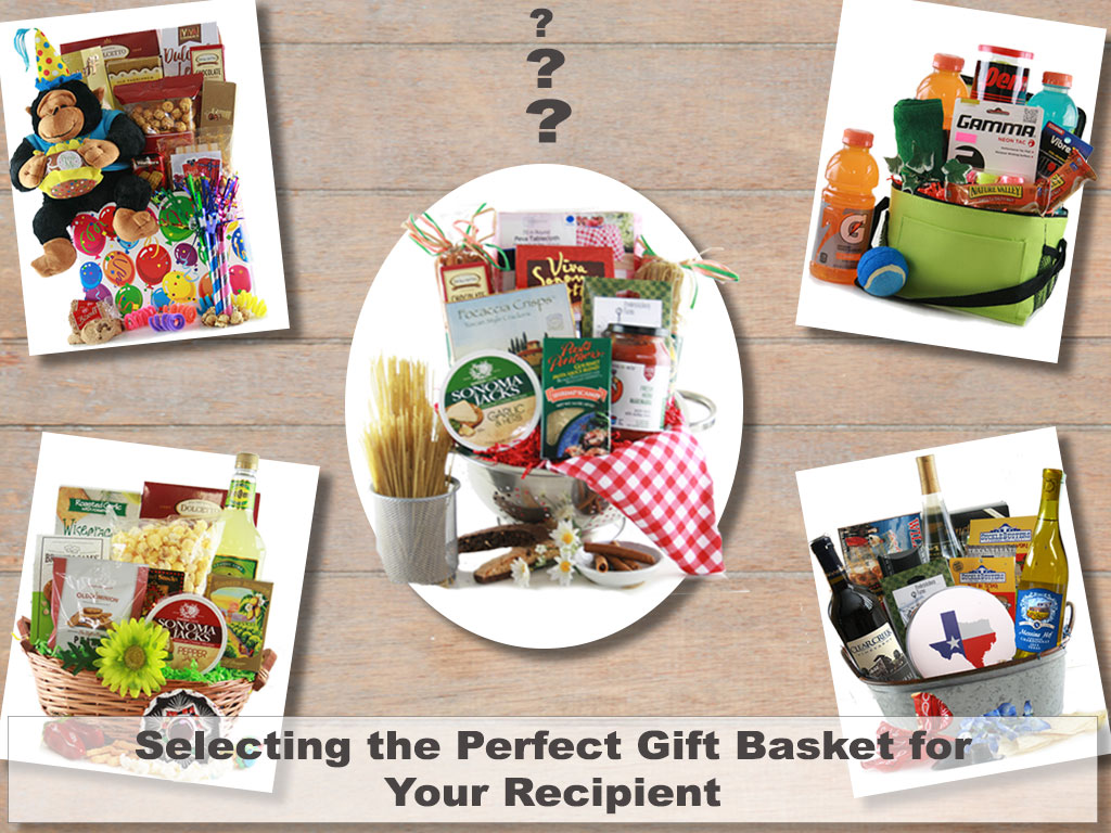 Selecting the Perfect Gift Basket for your Recipient