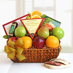 Fruit Abounds- Fruit Gift Basket