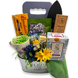 April Showers - Gardening Gift Basket