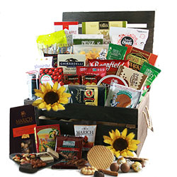 Gourmet Choice Gift Basket for Christmas and personalized card mailed seperately CD3245288 