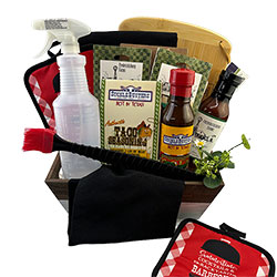 BBQ Gift Basket  Bbq gift basket, Bbq gifts, Grill gift basket