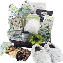 Cozy Summer Gift Basket, Unique Care Package for Her