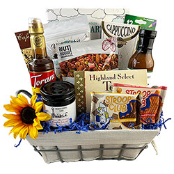Breakfast in Bed Gift Basket