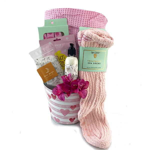 New Mom Home Spa Gift Basket - Relaxation Kit