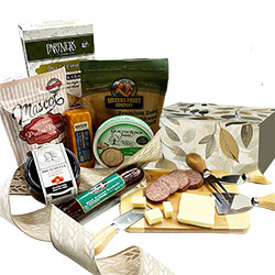 Charcuterie Gourmet Gift Basket