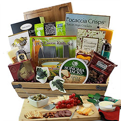 Charcuterie Gourmet Gift Basket