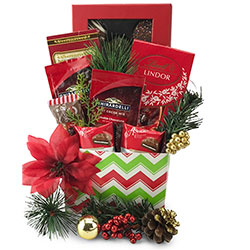 Christmas Chocolate Basket Sensation