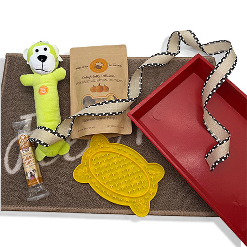 Dog Days Dog Gift Basket