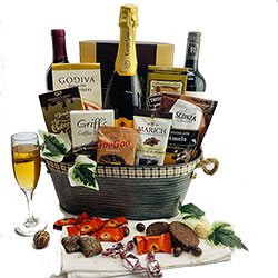 Dressed To Impress - Wine Gift Basket