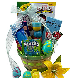 Easter Gift Basket for Boys