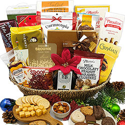 Gourmet Christmas Gift Basket