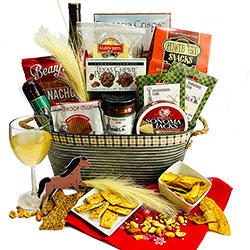 Texas Wine Gift Basket 