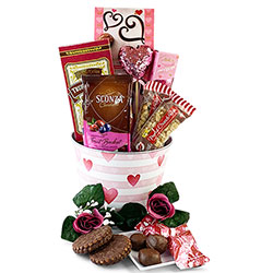 Love at First Sight Valentines Day Gift Basket