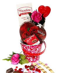 Love at First Sight Valentines Day Gift Basket