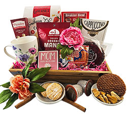 Mothers Day Coffee Gift Basket