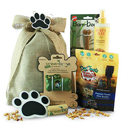 Pawsatively Natural Dog Gift Basket