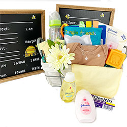 You are My Sunshine Baby Basket