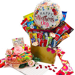 Women's Gift Baskets Spa Gift Basket for Her Sweet Blooms Spa Gift