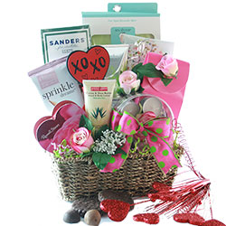 Totally Yours Valentines Gift Basket