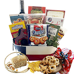 Texas Wine Gift Basket 