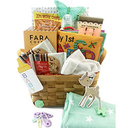 Up All Night Baby Gift Basket