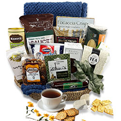 With Sympathy - Sympathy Gift Basket