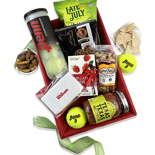 Add In Tennis Gift Basket