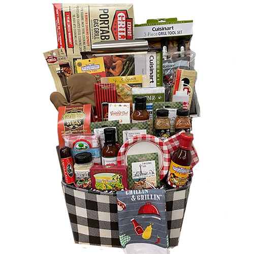 Lavish BBQ Gift Basket