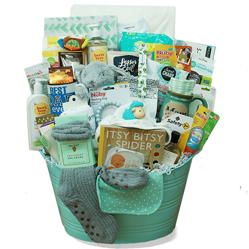 Upscale Baby Gift Basket