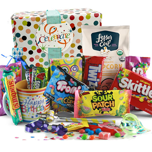 Birthday Blowout Candy Basket