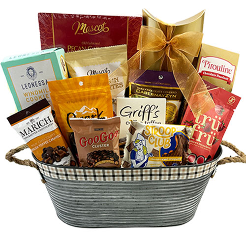 Med Chocolate Gift Basket BP1002