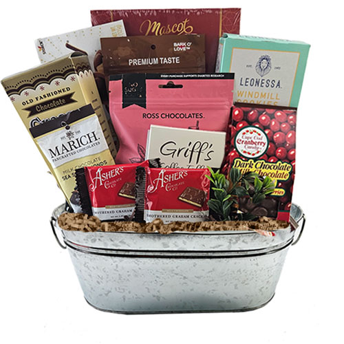 Med Chocolate Gift Basket BP1003