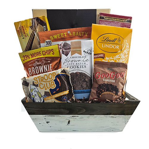 Sm Chocolate Gift Basket BP1004