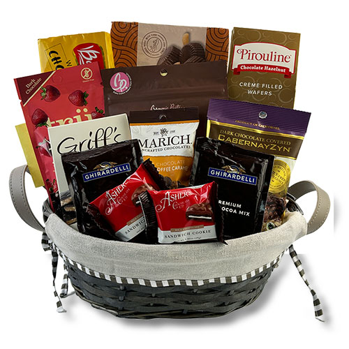 Sm Chocolate Gift Basket BP1005