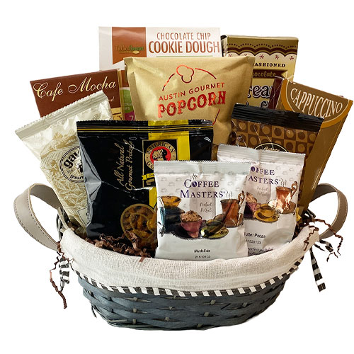 Premium Coffee Gift Basket, Corporate Gift Baskets, Coffee for a